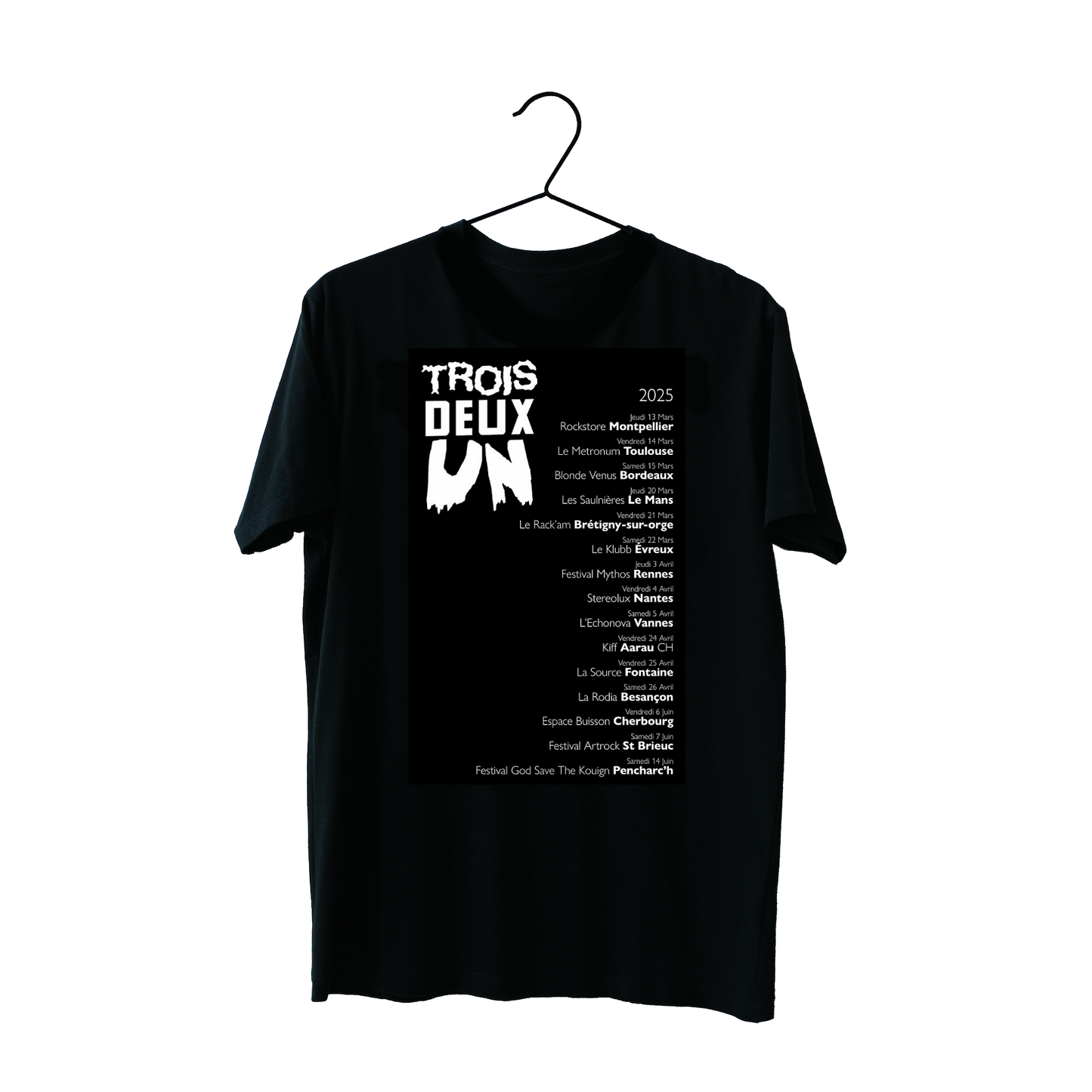 Trois Deux Un - T-shirt à manches courtes